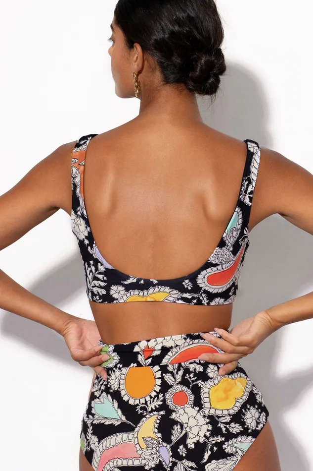 Shop Bikini Tops Mara Hoffman Lira Bikini Top Black Shop Bikini Tops Mara Hoffman Lira Bikini Top Black