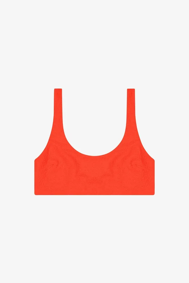 Shop Bikini Tops Mara Hoffman Lira Bikini Top Orange
