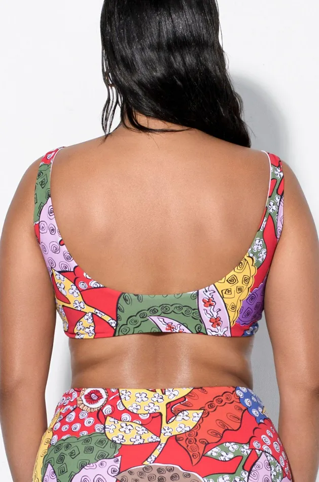 Shop Bikini Tops Mara Hoffman Lira Bikini Top Red Shop Bikini Tops Mara Hoffman Lira Bikini Top Red