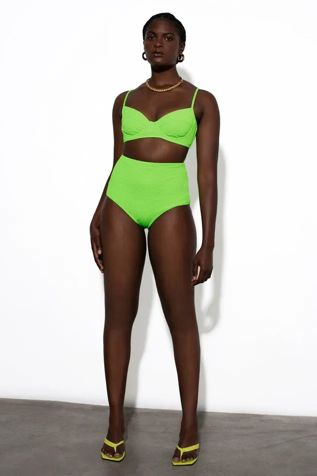 Shop Bikini Tops Mara Hoffman Lua Bikini Top Green Shop Bikini Tops Mara Hoffman Lua Bikini Top Green