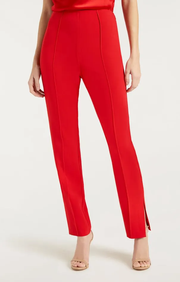Shop Brianne Pant Ruby Red Cinq Sept Pants