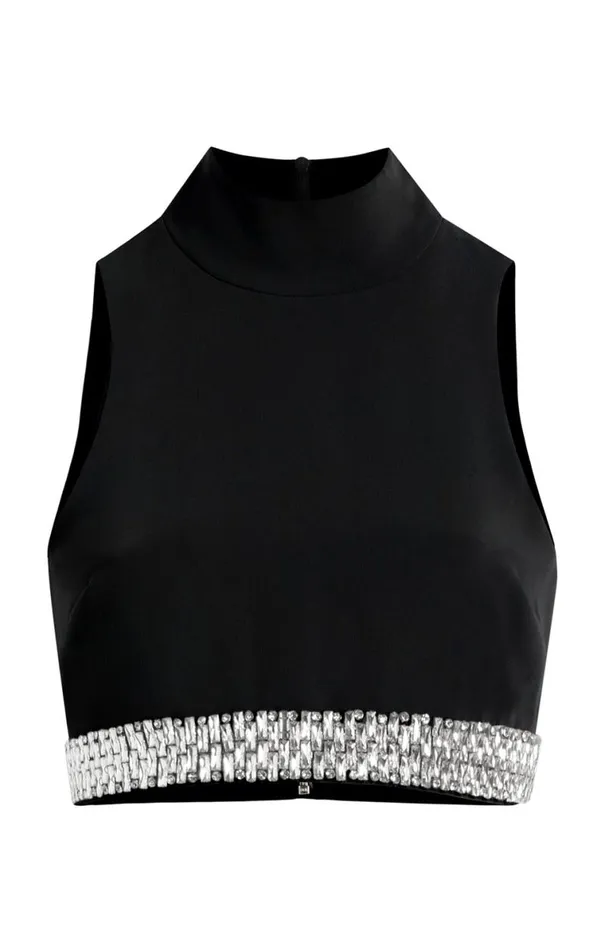 Shop Collins Top Black Cinq Sept Tank Tops and Camisoles