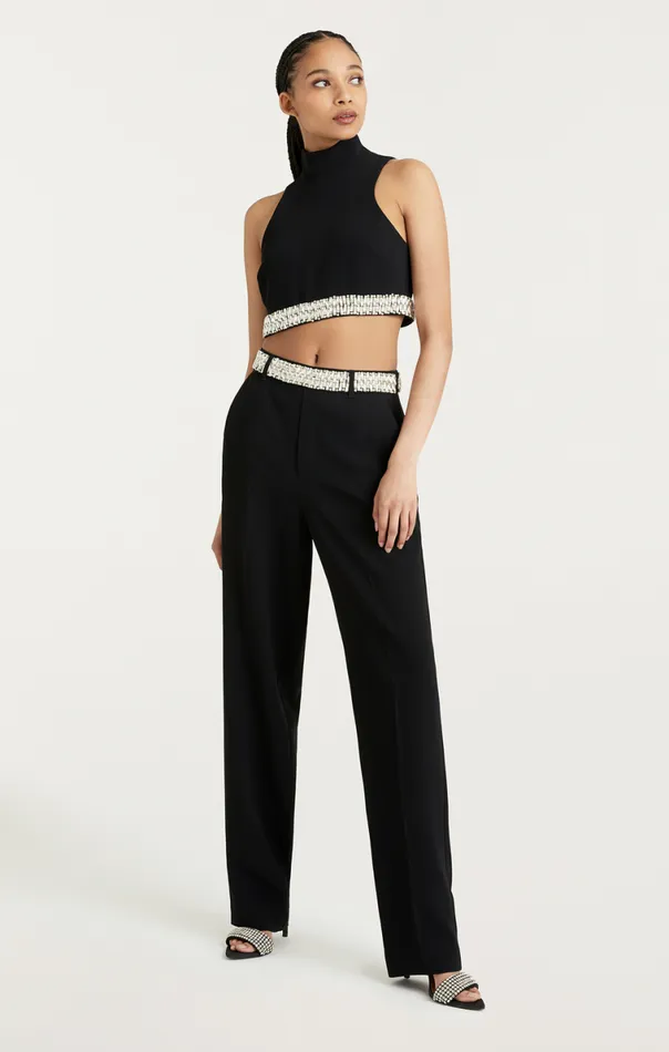 Shop Collins Top Black Cinq Sept Tank Tops and Camisoles