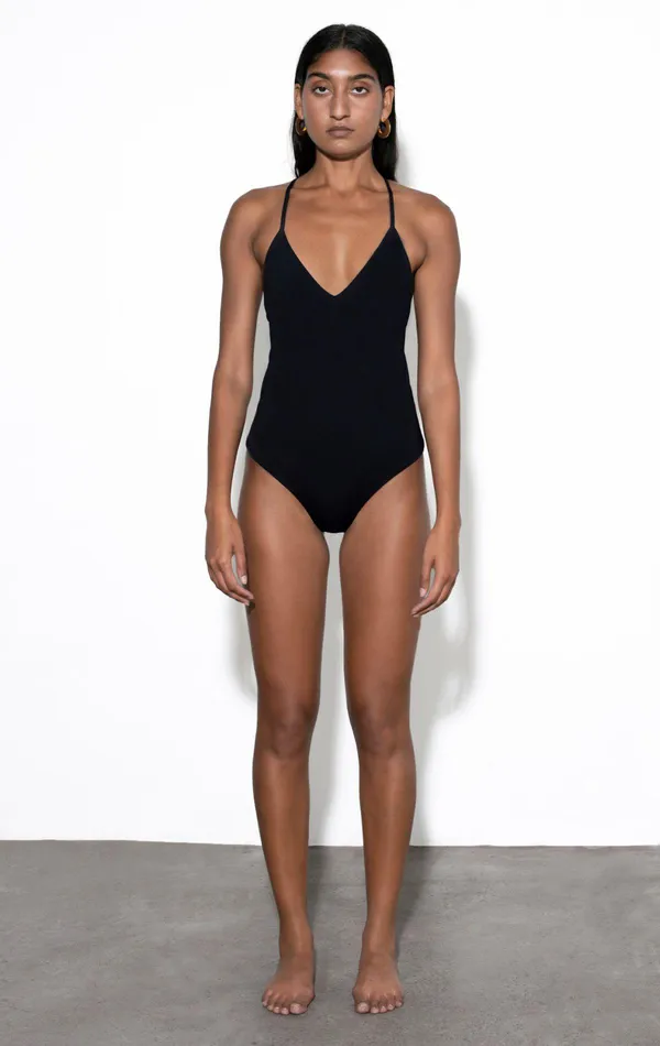 Shop Core Collection Mara Hoffman Emma One Piece Black Shop Core Collection Mara Hoffman Emma One Piece Black