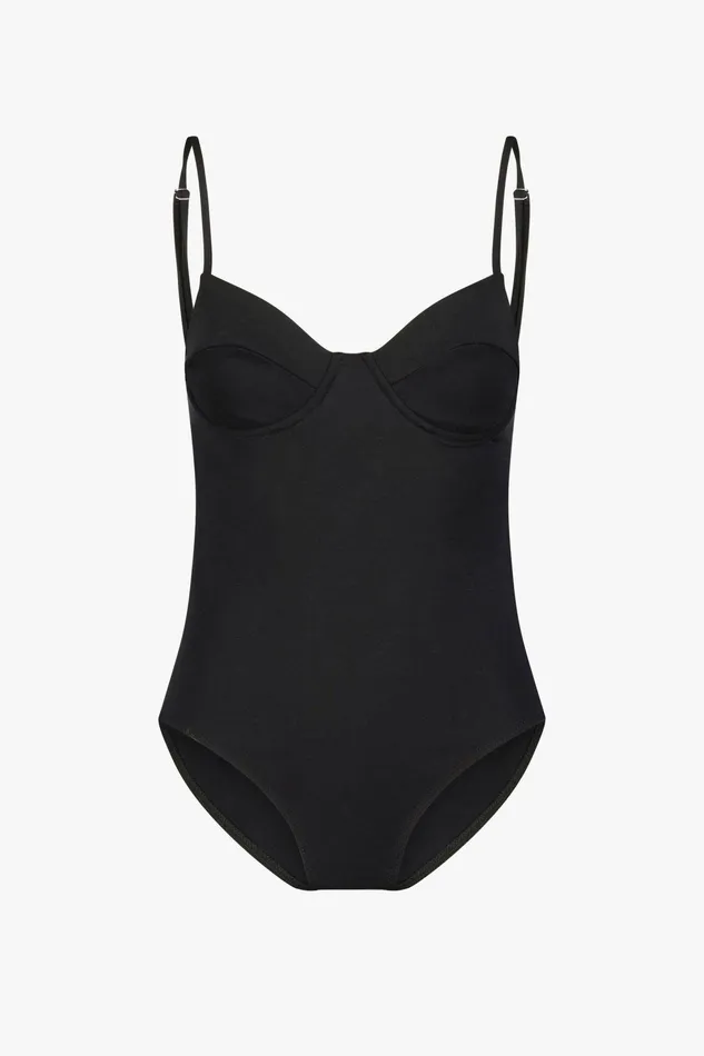Shop Core Collection Mara Hoffman Gigi One Piece Black