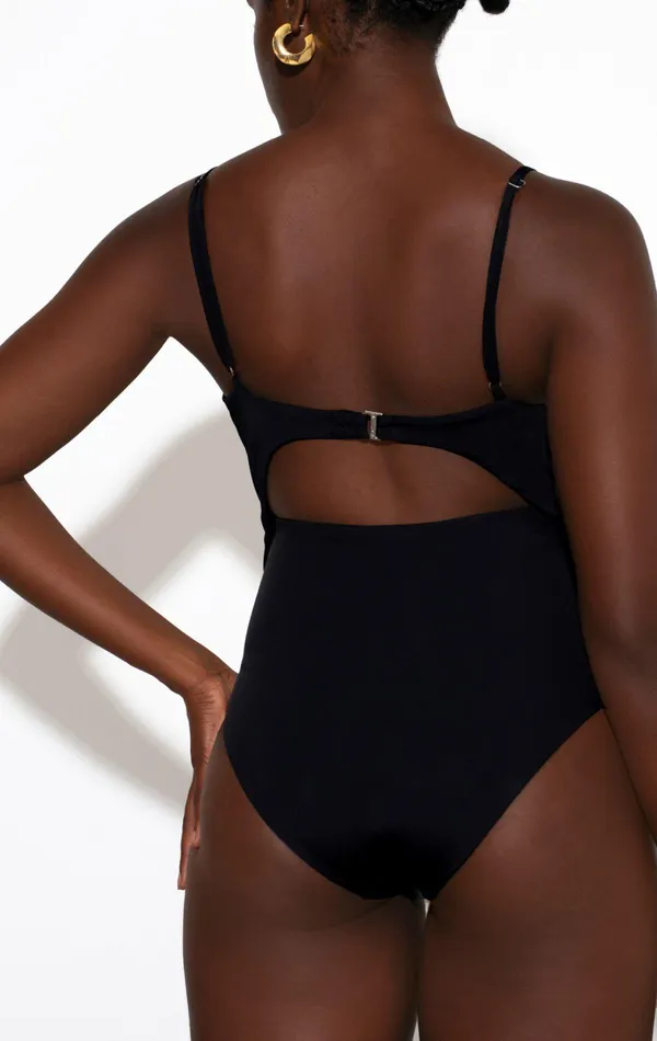 Shop Core Collection Mara Hoffman Kia One Piece Black Shop Core Collection Mara Hoffman Kia One Piece Black
