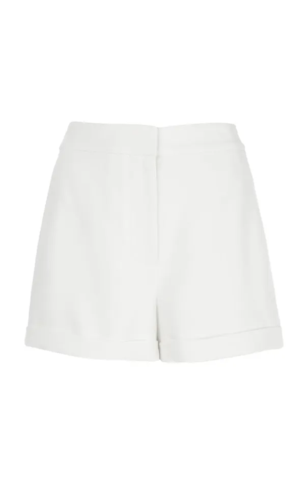 Shop Crepe Elaine Short Ivory Cinq Sept Shorts