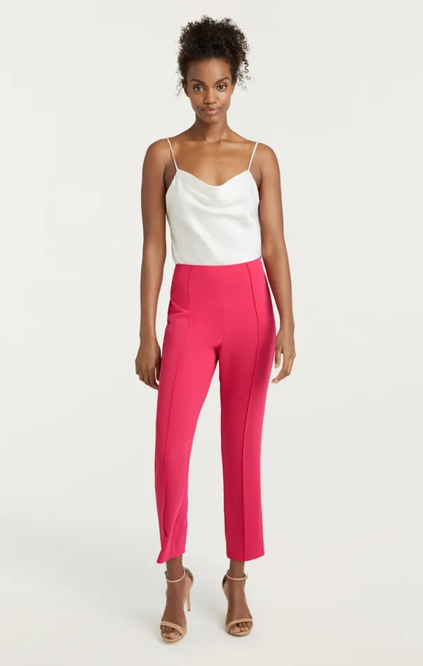 Shop Cropped Brianne Pant Berry Jam Cinq Sept Pants