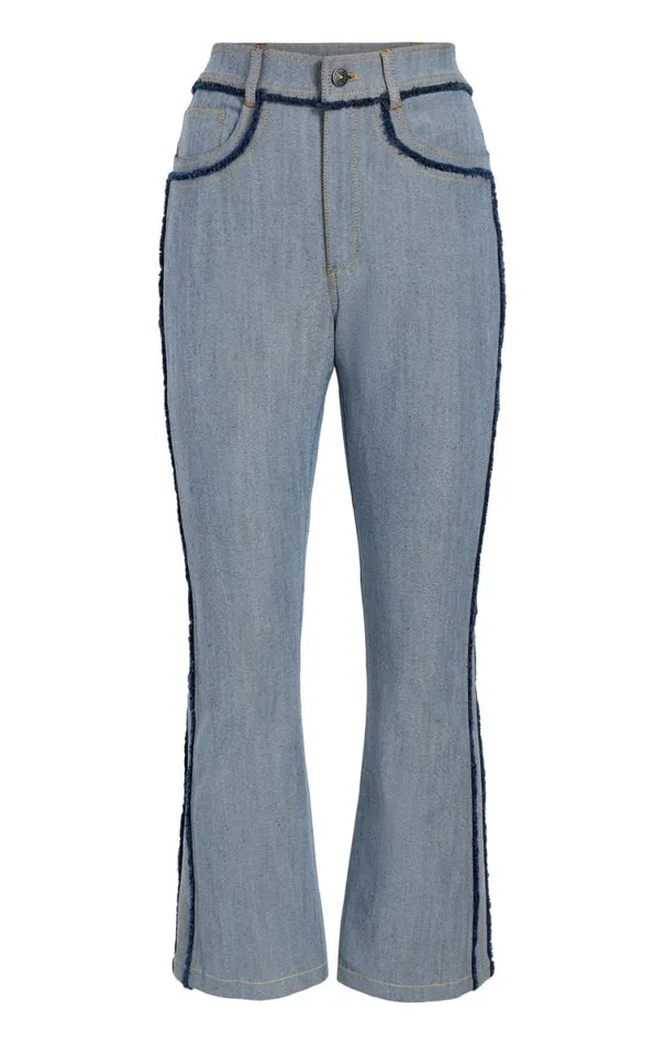 Shop Cropped Sallie Pant Light Indigo Cinq Sept Pants