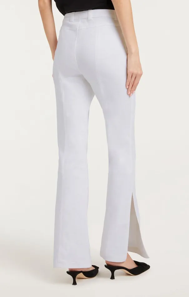 Shop Crystal Floral Haylie Pant White Cinq Sept Pants