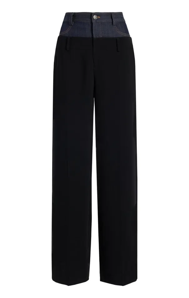 Shop Dionne Pant Blackindigo Cinq Sept Pants