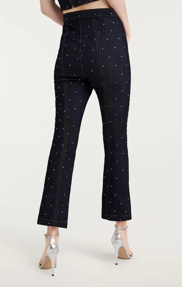Shop Ditsy Rhinestone Ora Pant Indigo Cinq Sept Pants