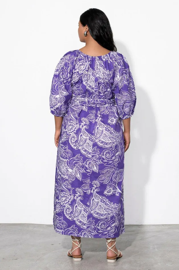 Shop Dresses Mara Hoffman Fila Dress Purple Shop Dresses Mara Hoffman Fila Dress Purple