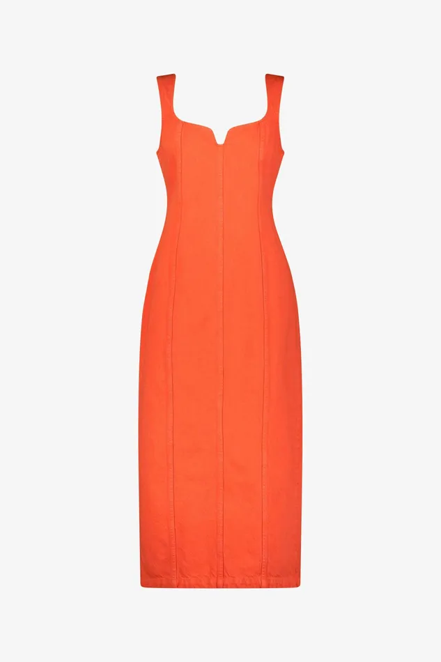 Shop Dresses Mara Hoffman Indya Dress Orange