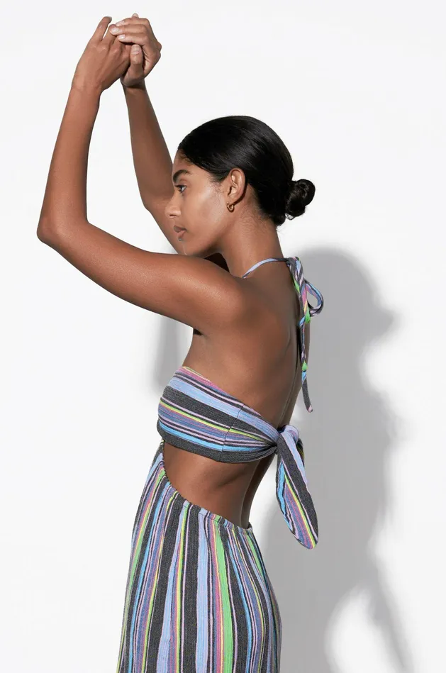 Shop Dresses Mara Hoffman Laila Dress Multi Shop Dresses Mara Hoffman Laila Dress Multi