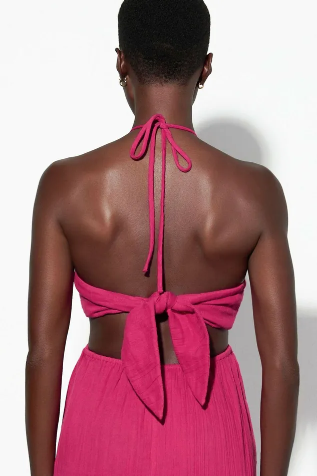 Shop Dresses Mara Hoffman Laila Dress Pink Shop Dresses Mara Hoffman Laila Dress Pink
