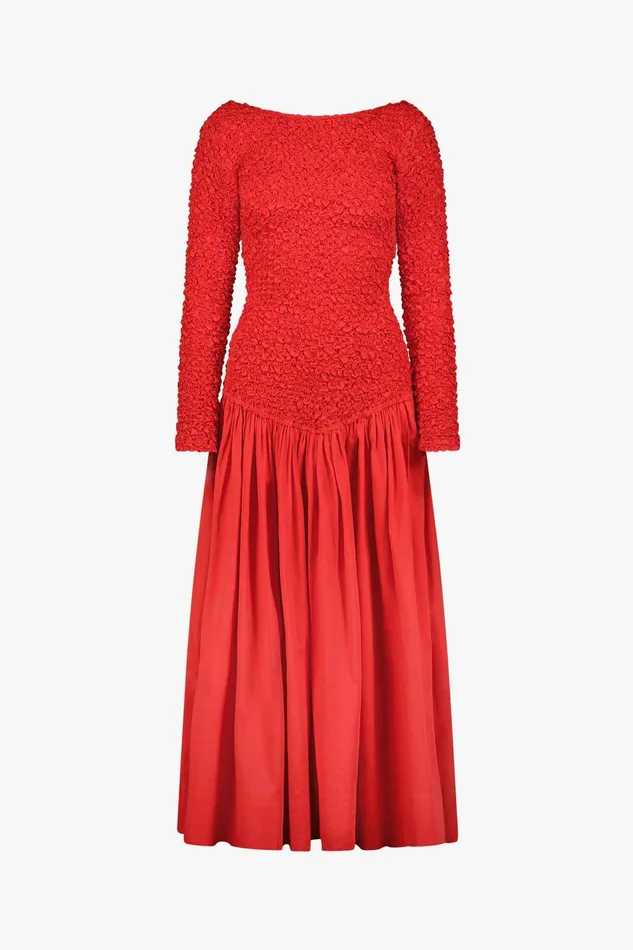 Shop Dresses Mara Hoffman Mereba Dress Red