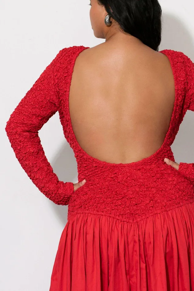 Shop Dresses Mara Hoffman Mereba Dress Red Shop Dresses Mara Hoffman Mereba Dress Red