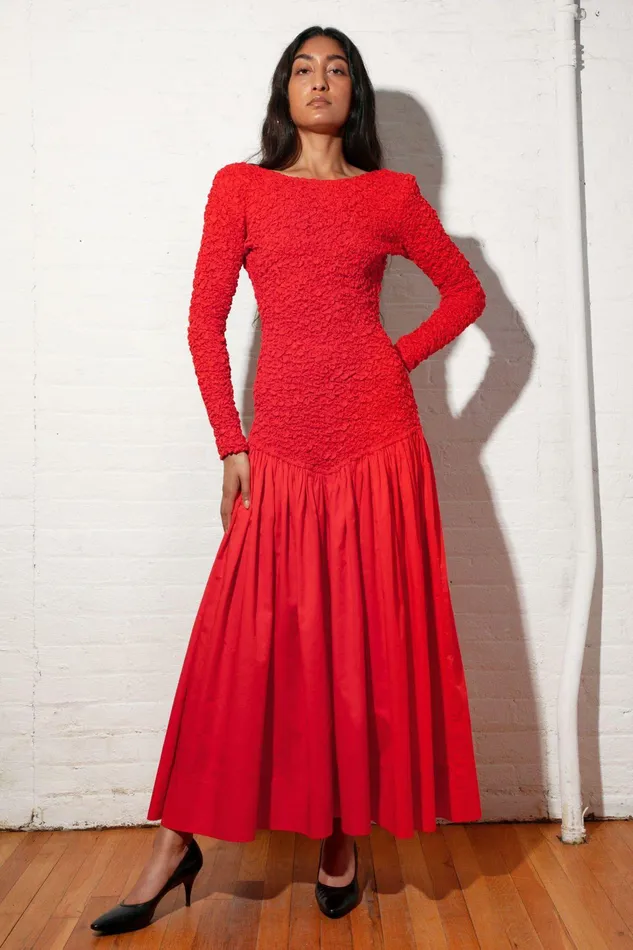 Shop Dresses Mara Hoffman Mereba Dress Red Shop Dresses Mara Hoffman Mereba Dress Red