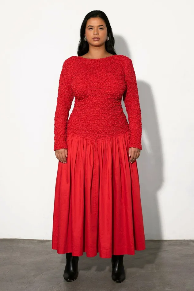 Shop Dresses Mara Hoffman Mereba Dress Red Shop Dresses Mara Hoffman Mereba Dress Red