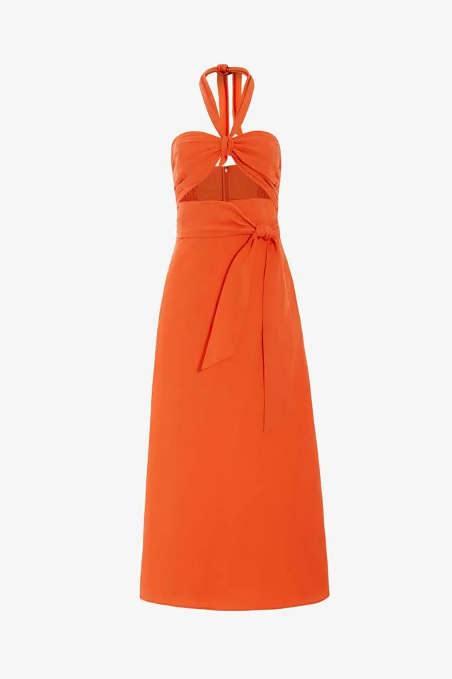 Shop Dresses Mara Hoffman Paula Dress Orange