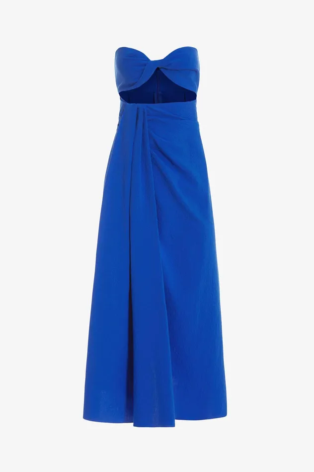 Shop Dresses Mara Hoffman Samara Dress Blue
