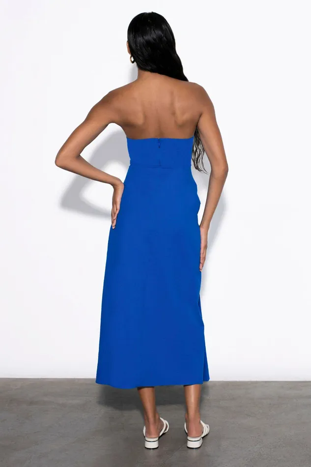 Shop Dresses Mara Hoffman Samara Dress Blue Shop Dresses Mara Hoffman Samara Dress Blue