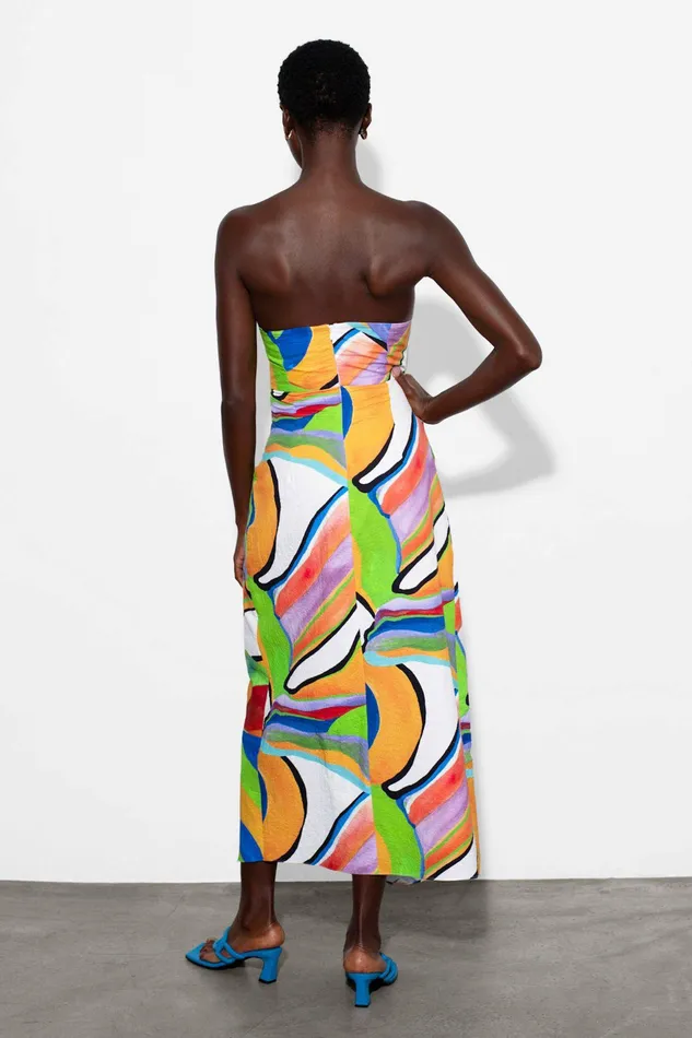 Shop Dresses Mara Hoffman Samara Dress Multi Shop Dresses Mara Hoffman Samara Dress Multi