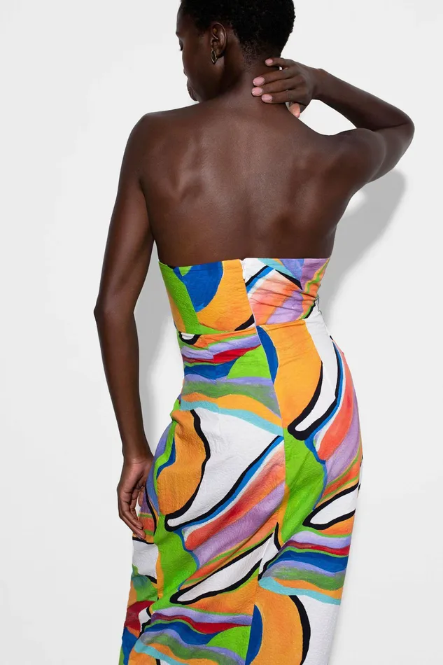 Shop Dresses Mara Hoffman Samara Dress Multi Shop Dresses Mara Hoffman Samara Dress Multi
