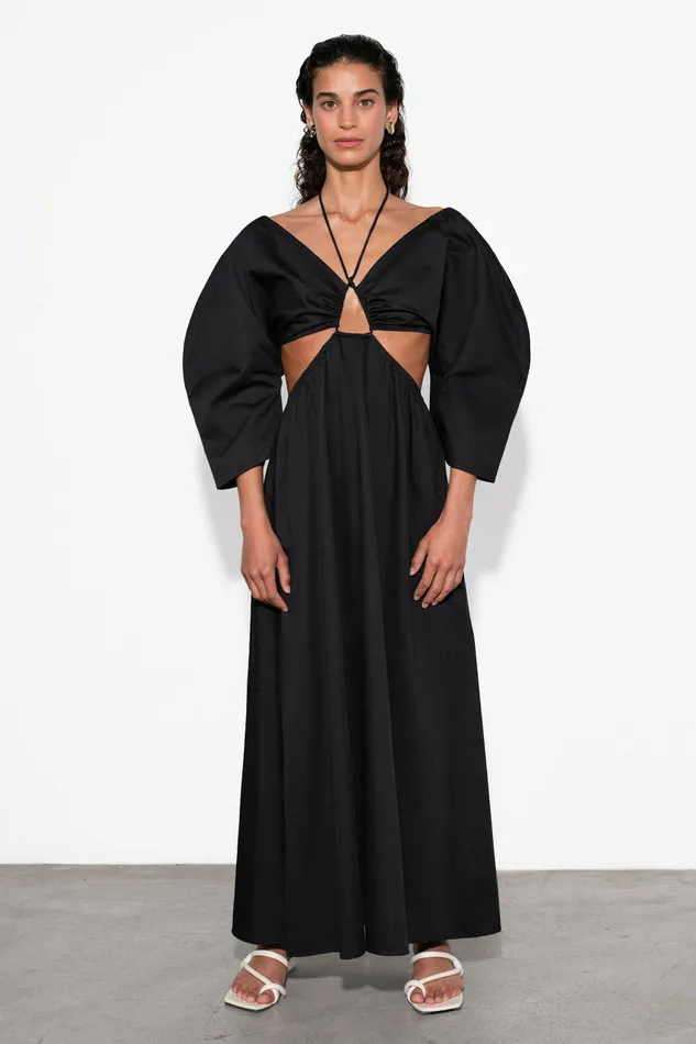Shop Dresses Mara Hoffman Shaina Dress Black Shop Dresses Mara Hoffman Shaina Dress Black