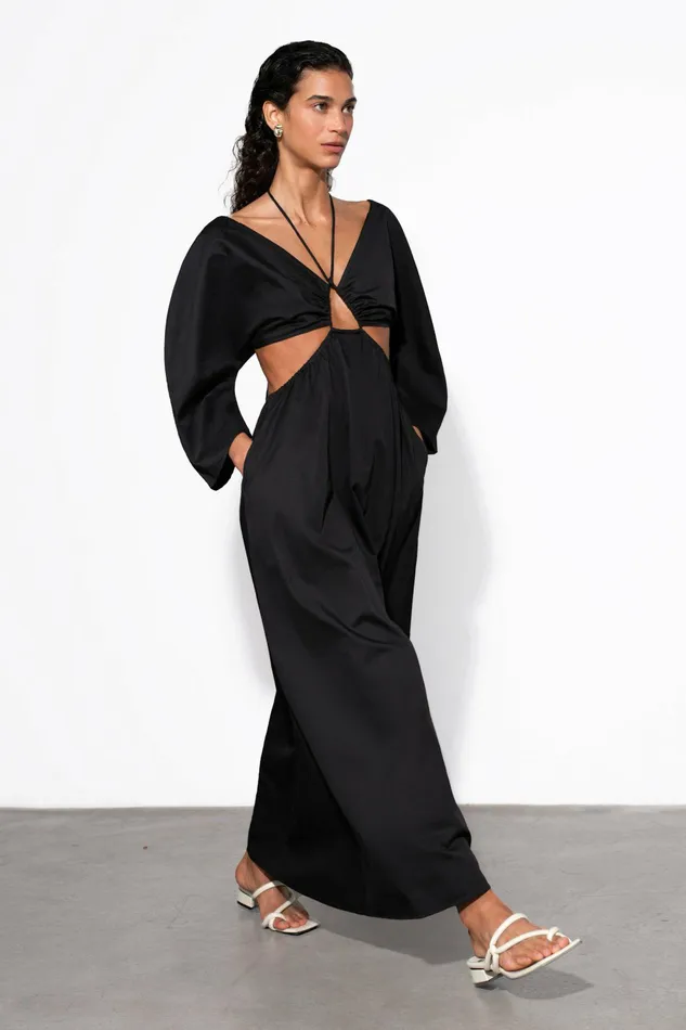 Shop Dresses Mara Hoffman Shaina Dress Black Shop Dresses Mara Hoffman Shaina Dress Black