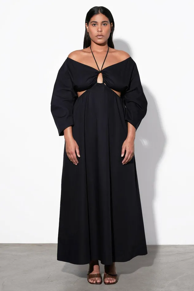 Shop Dresses Mara Hoffman Shaina Dress Black Shop Dresses Mara Hoffman Shaina Dress Black