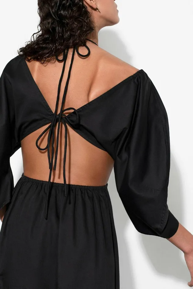 Shop Dresses Mara Hoffman Shaina Dress Black Shop Dresses Mara Hoffman Shaina Dress Black