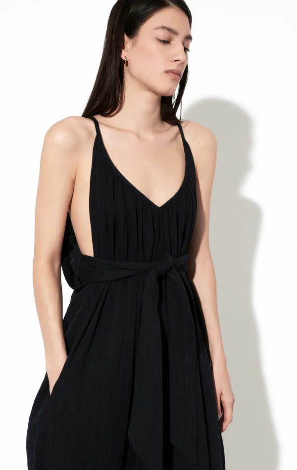 Shop Dresses Mara Hoffman Sydney Dress Black Shop Dresses Mara Hoffman Sydney Dress Black