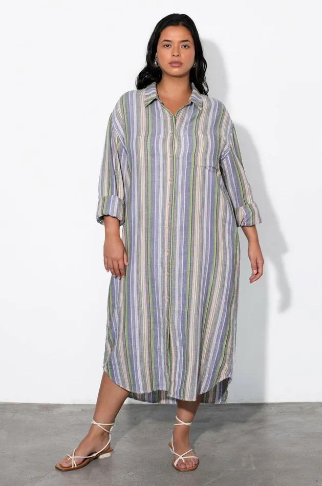 Shop Dresses Mara Hoffman Sylvia Dress Multi Shop Dresses Mara Hoffman Sylvia Dress Multi