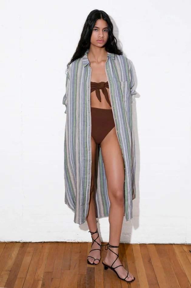 Shop Dresses Mara Hoffman Sylvia Dress Multi Shop Dresses Mara Hoffman Sylvia Dress Multi