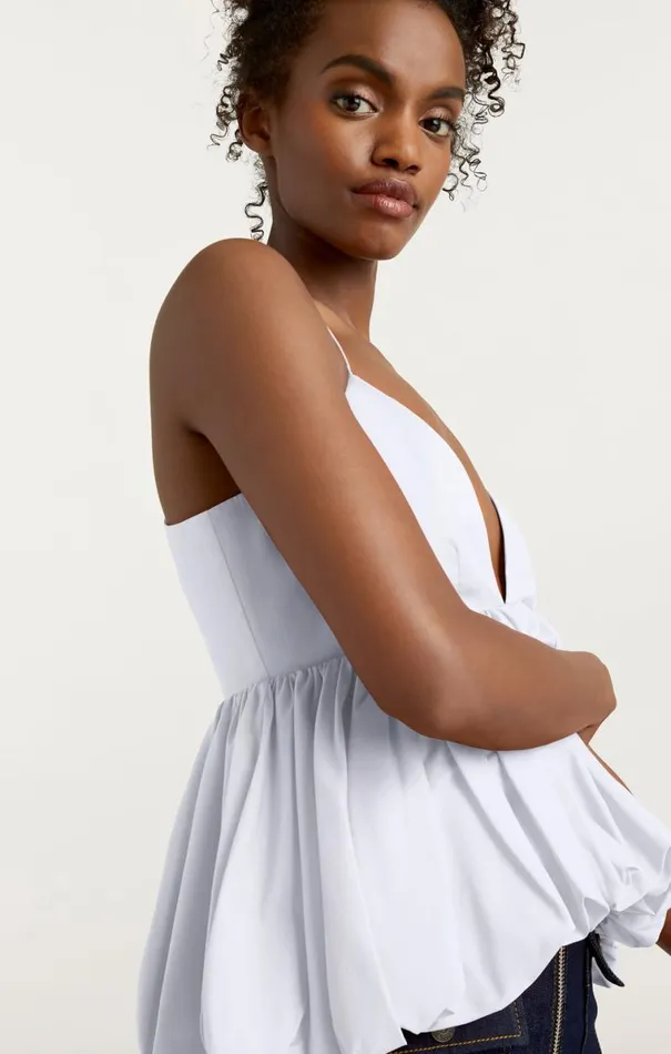 Shop Effie Top White Cinq Sept Tank Tops and Camisoles