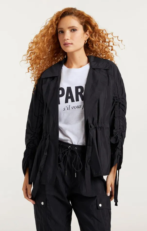 Shop Emmeline Jacket Black Cinq Sept Outerwear