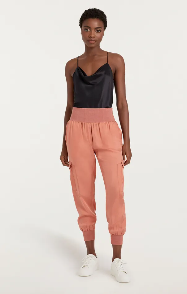 Shop Giles Pant Apricot Cinq Sept Pants