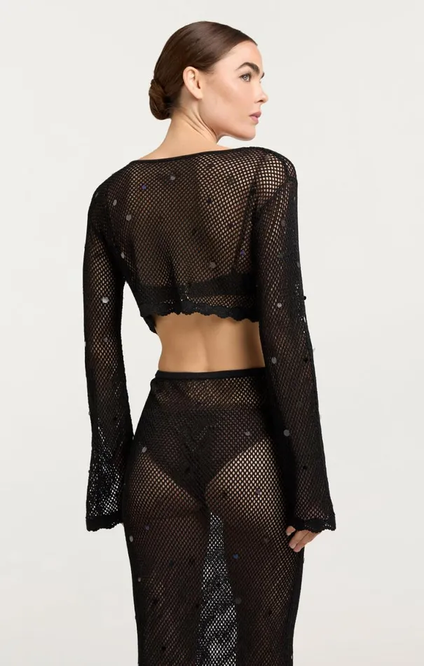 Shop Haven Top Black Cinq Sept Long Sleeve Tops