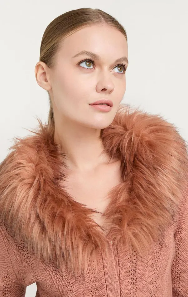Shop Isa Cardigan Blusher Cinq Sept Long Sleeve Tops