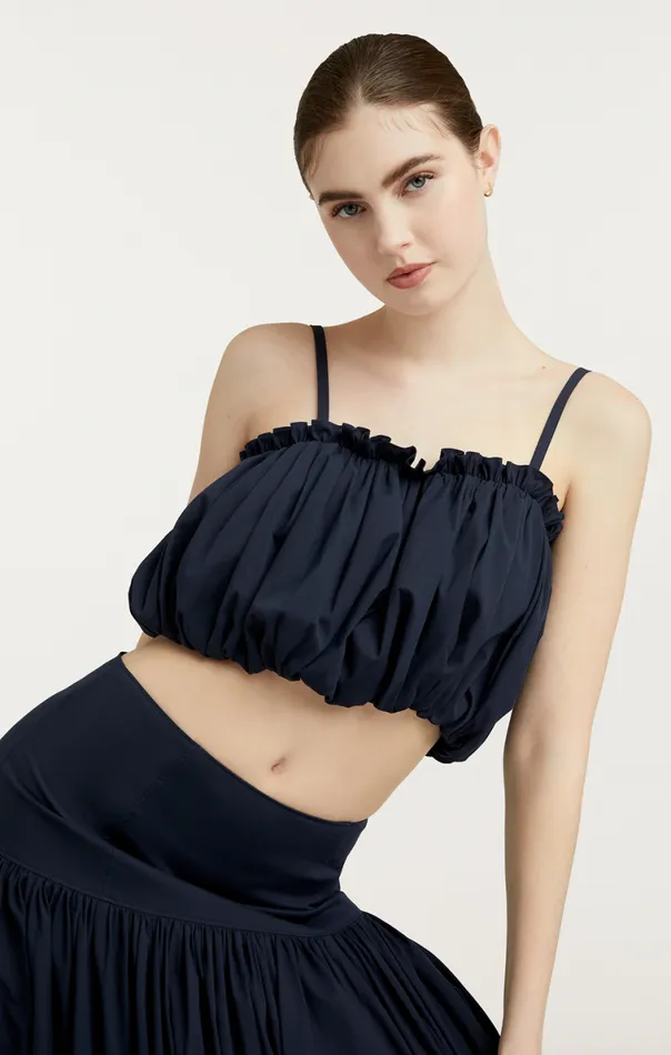 Shop Ivee Top Navy Cinq Sept Tank Tops and Camisoles