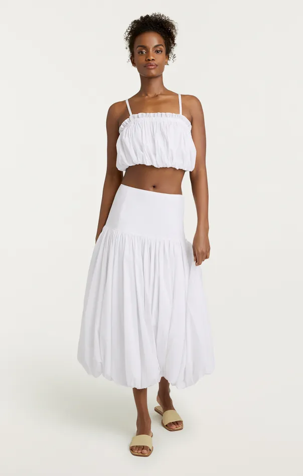 Shop Ivee Top White Cinq Sept Tank Tops and Camisoles
