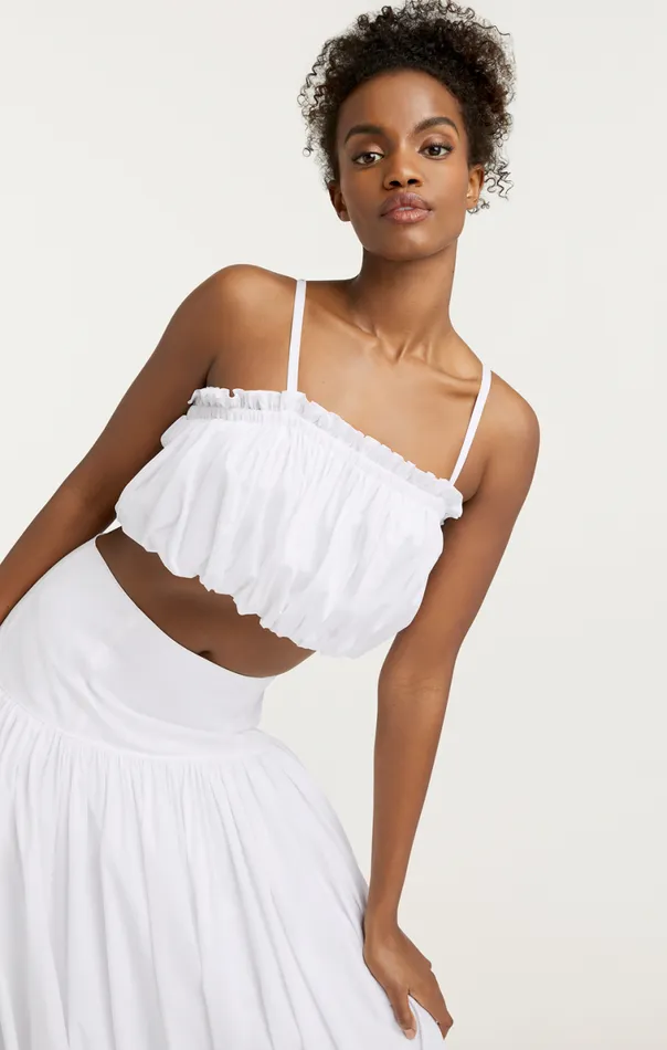 Shop Ivee Top White Cinq Sept Tank Tops and Camisoles