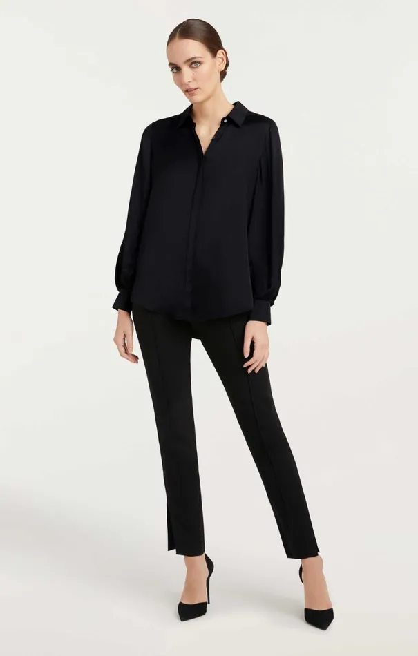 Shop Kandice Top Black Cinq Sept Long Sleeve Tops