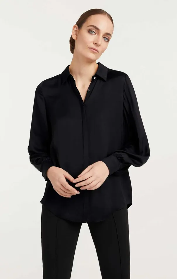 Shop Kandice Top Black Cinq Sept Long Sleeve Tops