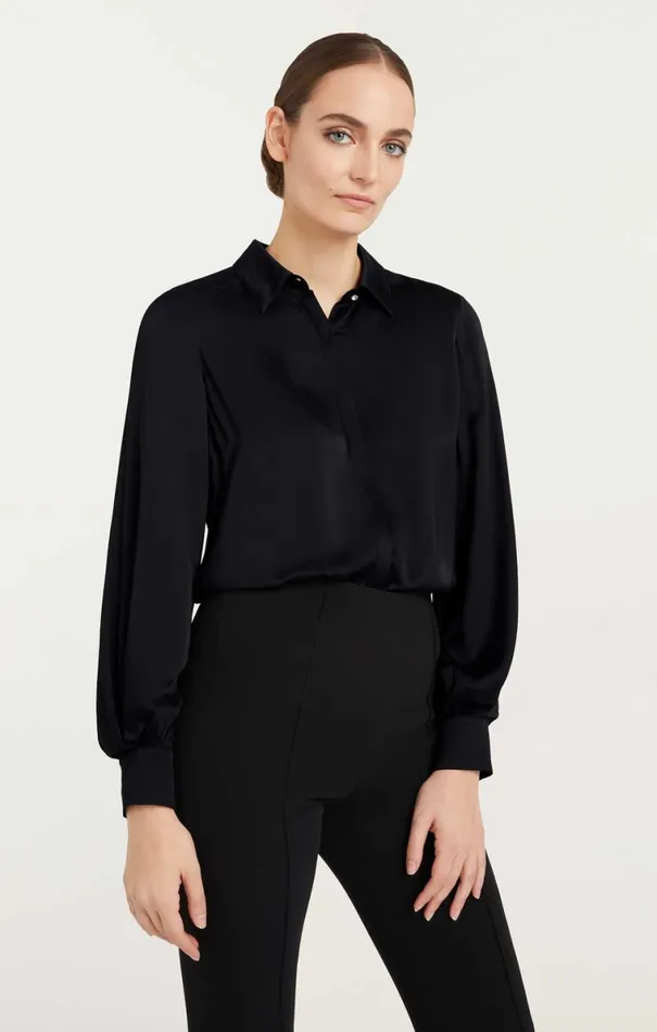 Shop Kandice Top Black Cinq Sept Long Sleeve Tops