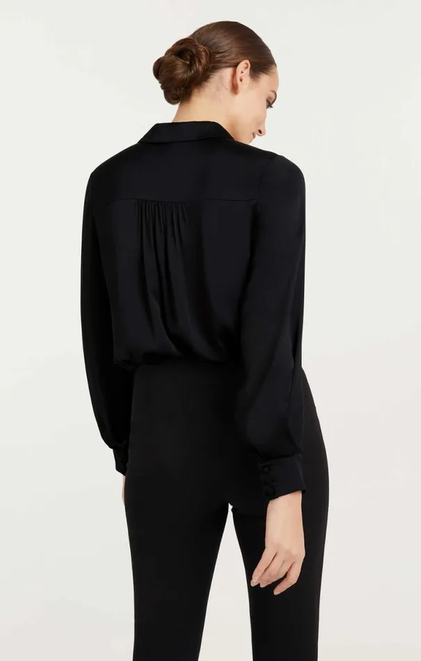 Shop Kandice Top Black Cinq Sept Long Sleeve Tops