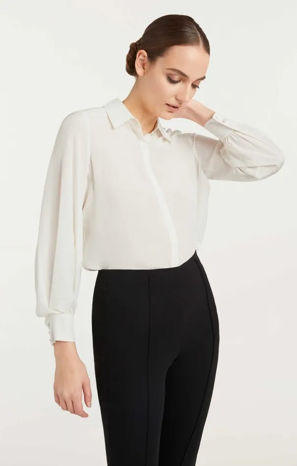 Shop Kandice Top Ivory Cinq Sept Long Sleeve Tops