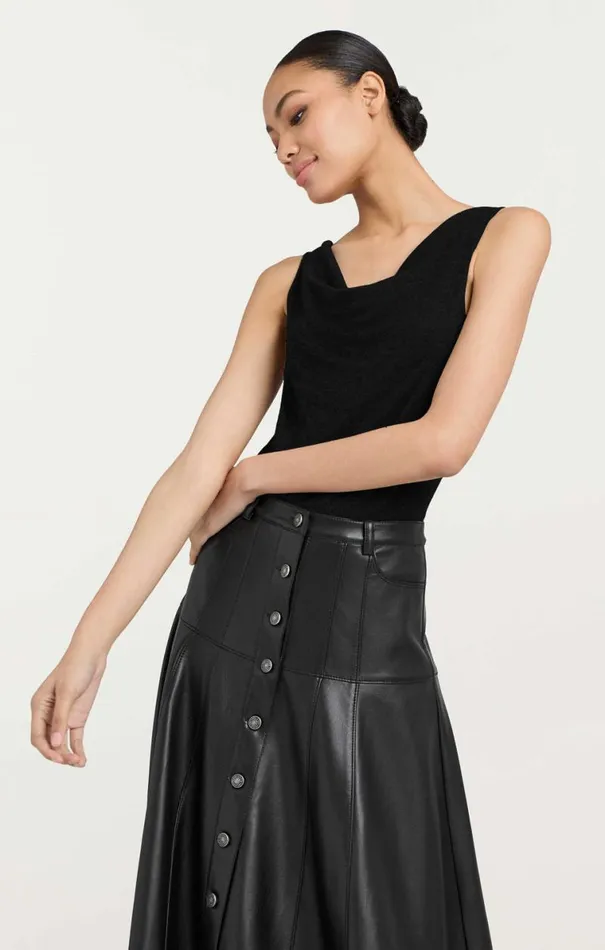 Shop Karly Top Black Cinq Sept Tank Tops and Camisoles